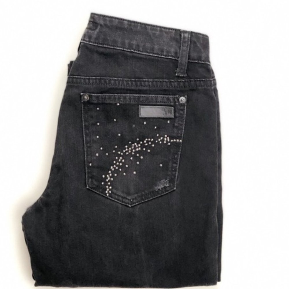 Joe's Honey Jeans Black w/ Studs 28